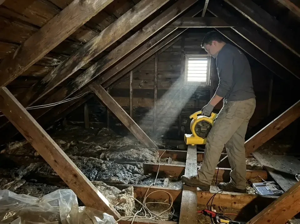 attic-water-damage-drying-proc-007 — frequently asked questions, Emergency Water Extraction & 24/7 Flood Response in Bellevu…